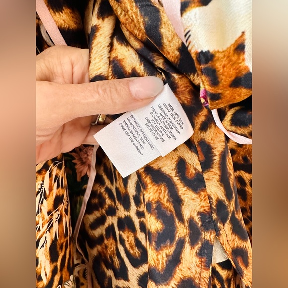 Camilla Fauna Electro Roll Collar Pajama Jacket NWOT XS S - Picture 14 of 14